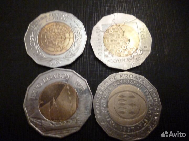 Хорватия юбилейка ходячка-обмен