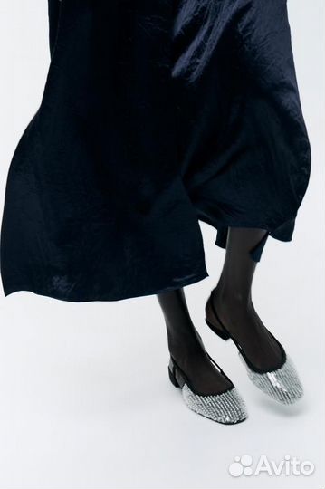 Туфли Zara новая коллекция 2024