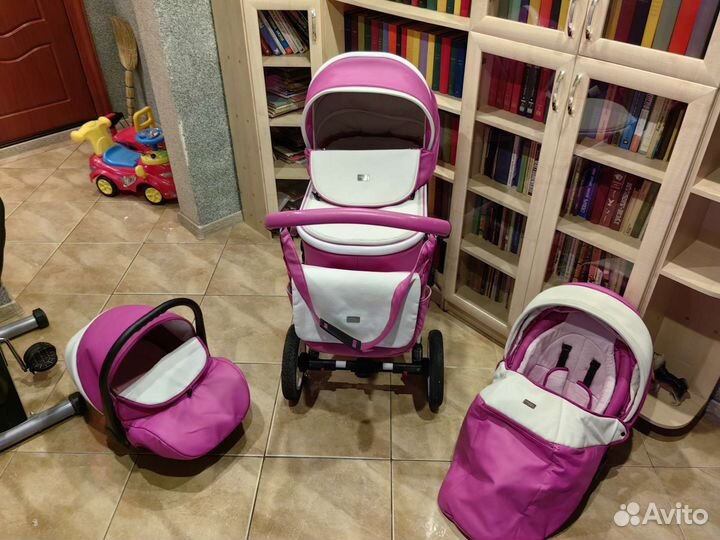 Коляска vikalex 3 в 1 grata