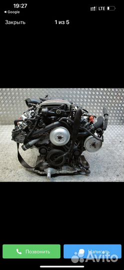 Двигатель Ауди А6 AUK 3.2 FSI