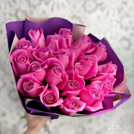 Цветы розы букет