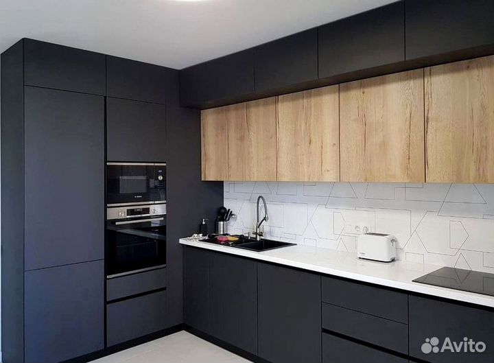 Современная кухня на заказ мдф фасады