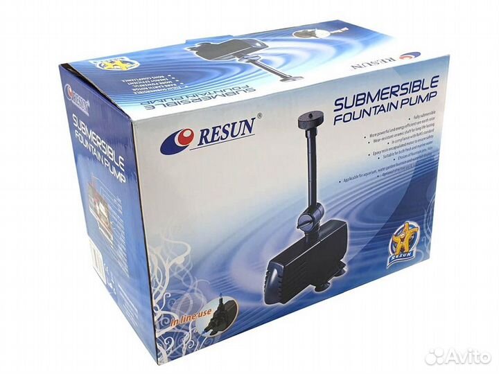 Помпы фонтанные resun