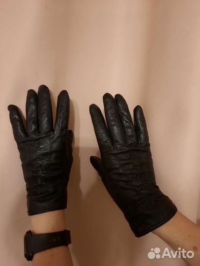 Перчатки. Натуральная кожа