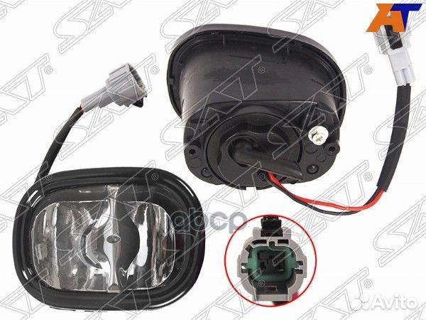 Фара противотуманная nissan caravan/urvan 02-07