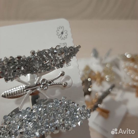 Заколка для волос бабочки