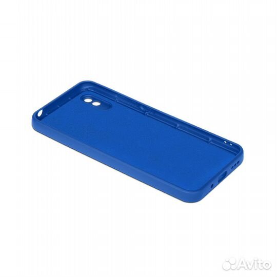 Силиконовый чехол с микрофиброй для Xiaomi Redmi 9