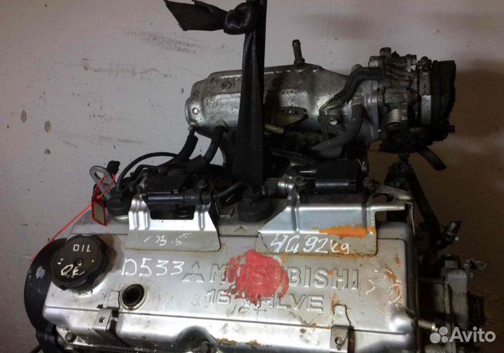 Двигатель Mitsubishi Carisma 1.6 4G92