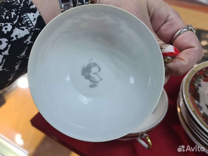 Набор Гейша. 24к золото. Япония