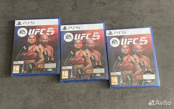 UFC 5 PS5 Диск Новый