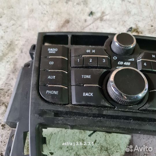 Блок управления магнитолой opel astra j