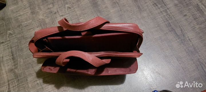 Сумка для ноутбука кожаная б/у
