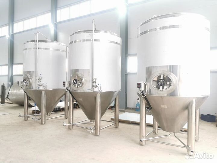 Цилиндро-конический танк. цкт под пиво, квас