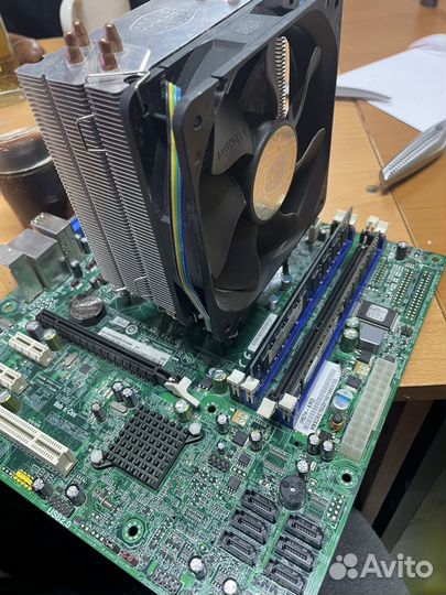 Материнская плата с процом i7