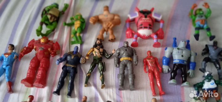 Набор фигурок марвел, черепашки нидзя