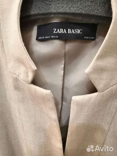 Пиджак zara новый