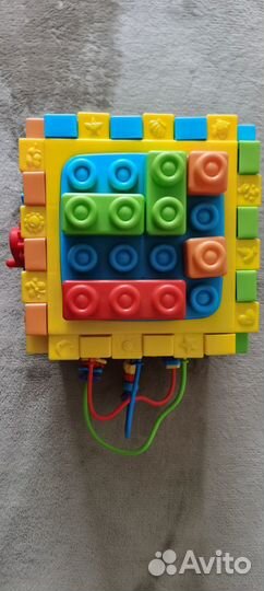 Игрушка Развивающий центр-конструктор Куб 6в1 Plaу