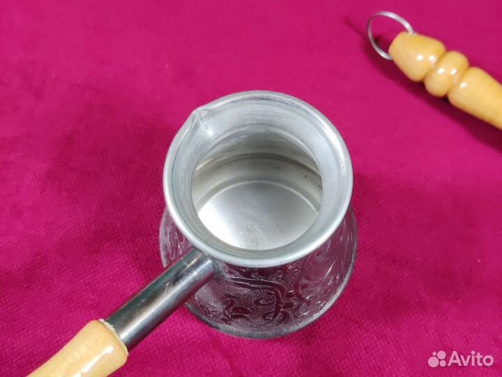 Турка медная 300 мл Виноградная лоза