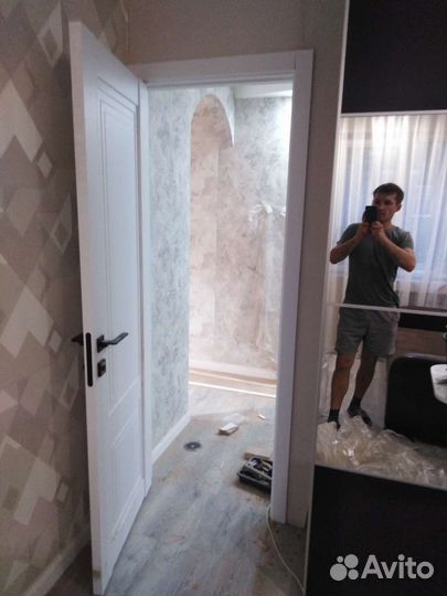 Установка межкомнатных дверей