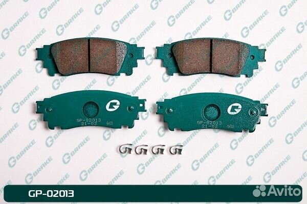 Колодки G-brake GP-02013 GP-02013 G-brake