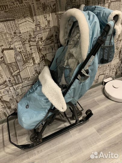 Коляска санки