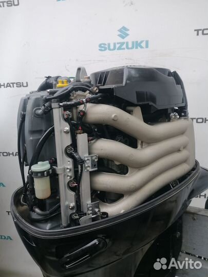 Suzuki DF115, нога X, пульт управления, тахометр