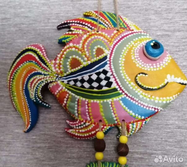 Изделие из глины/Рыбки из глины