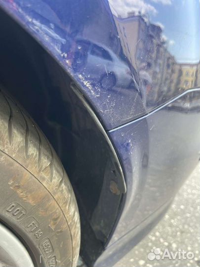 Защита кромок заднего бампера и крыла ford focus 3