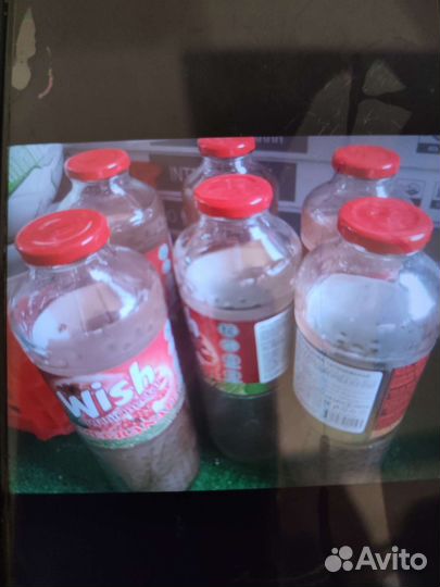 Банка бутылка стеклянная