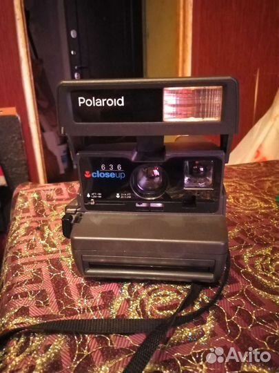 Карточный фотоопарат. Polaroid 636