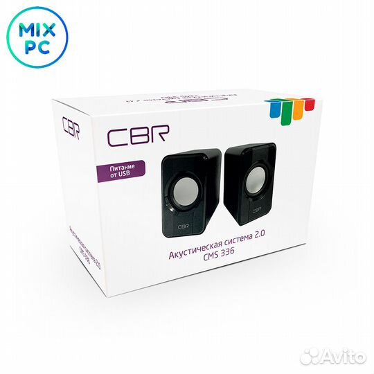 Колонки CBR CMS 336 Black