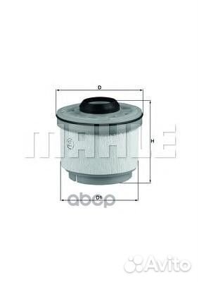 Фильтр топливный toyota: hilux 2.5D/3.0D 06- KX