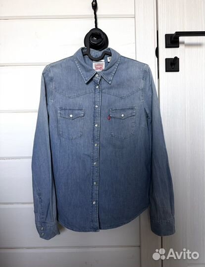 Рубашка женская Levi Strauss джинсовая классика
