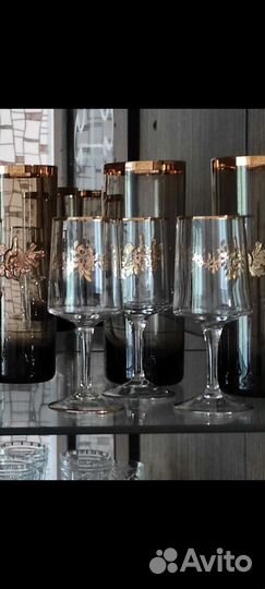 Посуда из богемского стекла