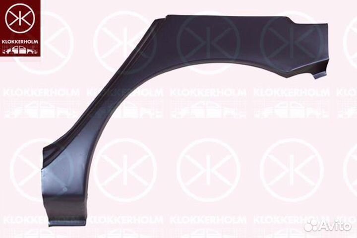 Арка крыла задн прав Mitsubishi - Lancer viii 09.03-07 4дв
