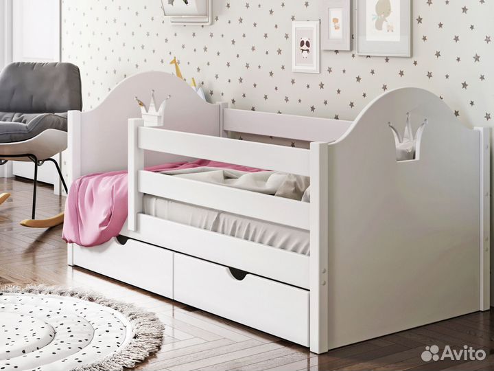 Детская односпальная кровать