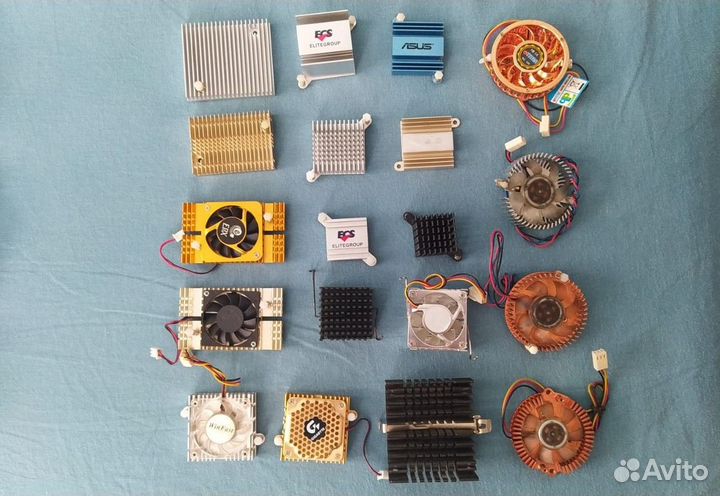 Кулера на корпус, видео, мост и тд