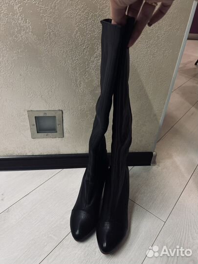 Сапоги кожа весна 39р