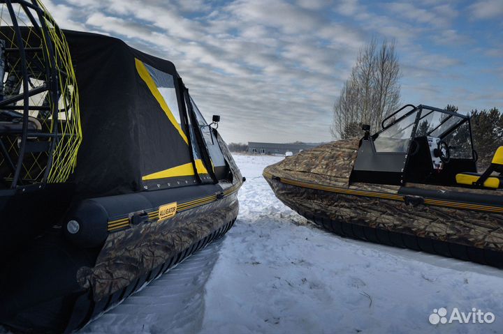 Аэролодка raptor 590 с лестницей ныряльщика
