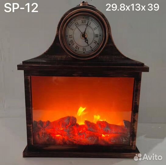 Светодиодный камин с эффектом живого огня