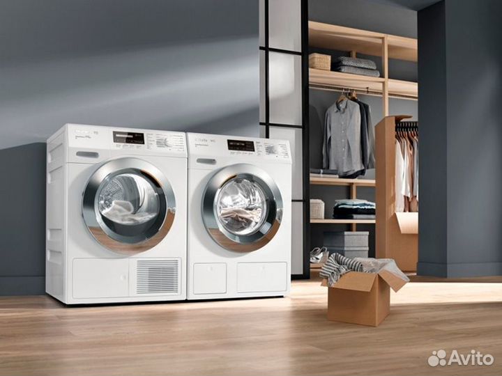 Miele Сушильная машина tef765wp Chrome Edition