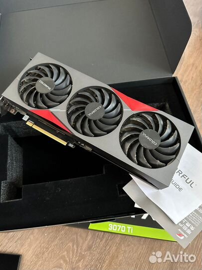 Видеокарта rtx 3070ti
