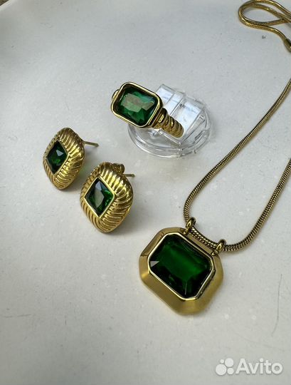 Серьги кольцо