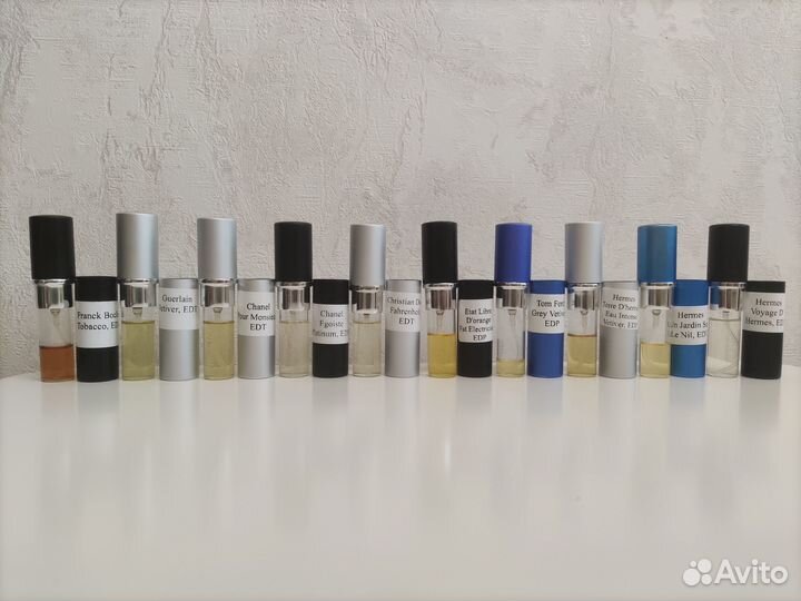 Отливанты оригинальной парфюмерии