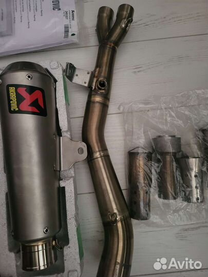 Akrapovic yzf-R-25, yzf-R-3, MT25, MT03
