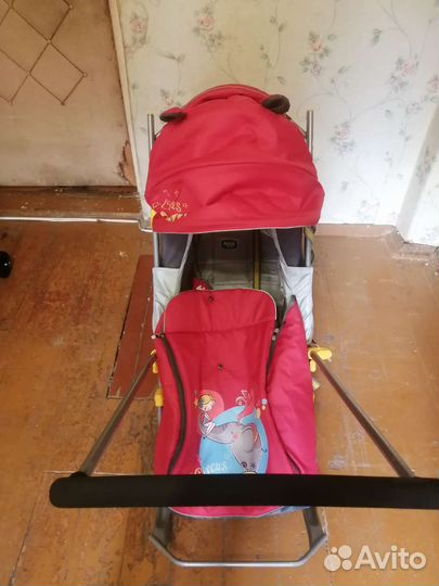 Санки коляска ника 7