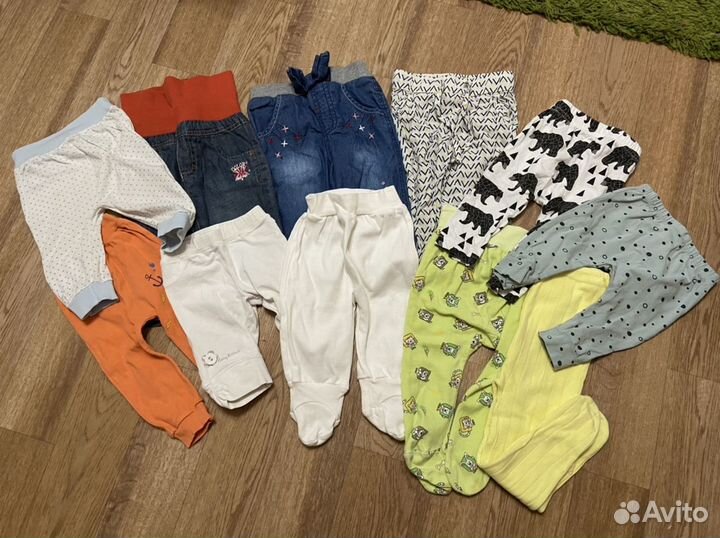 Вещи пакетом на девочку 62-74