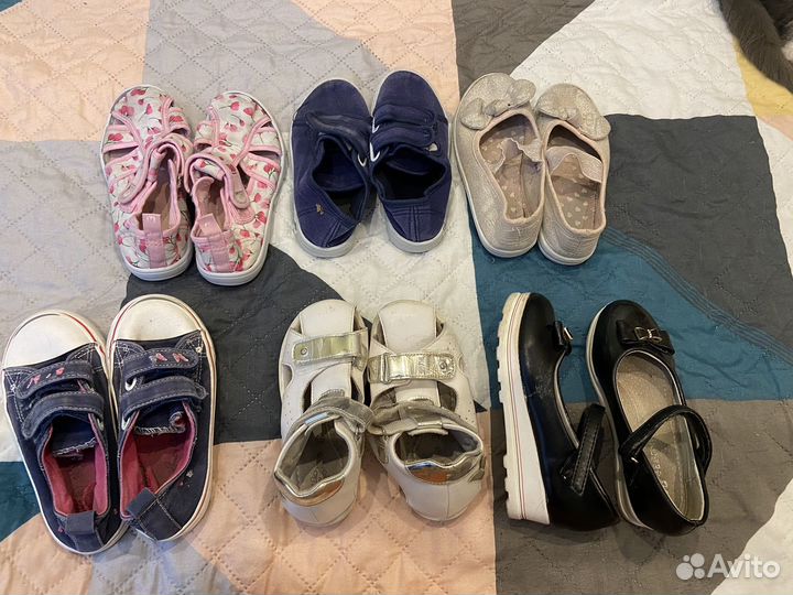 Детская обувь для девочек 26 и 28размер