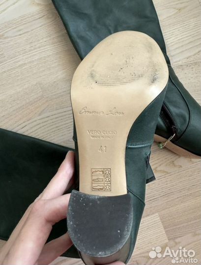 Сапоги женские натуральная кожа