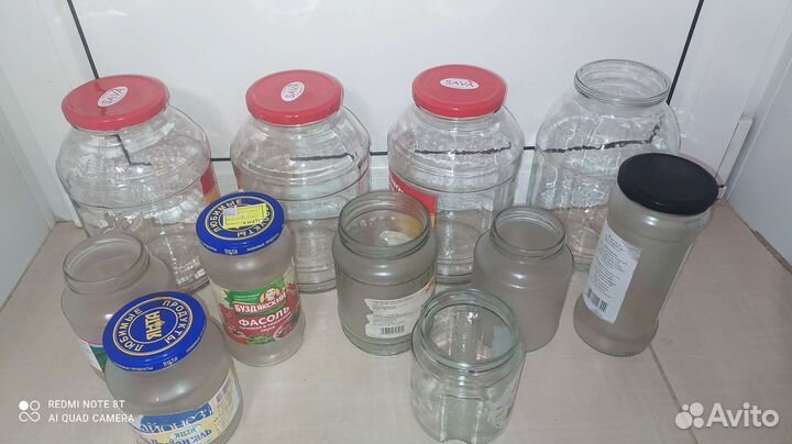 Банки стеклянные